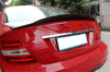 Mercedes C-Class W204 Carbon Fiber R Style Rear Spoiler Wing (2008-2014)