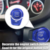 BMW 2 / 3 / 3GT / 4 / 5 / 6 / 7 / X1-X4 / M2-M5 Blue Start Stop Button Cover Kit