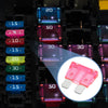 Cars Boat Truck SUV Motorcycle Pink 10pcs Blade Style Fuses 4A