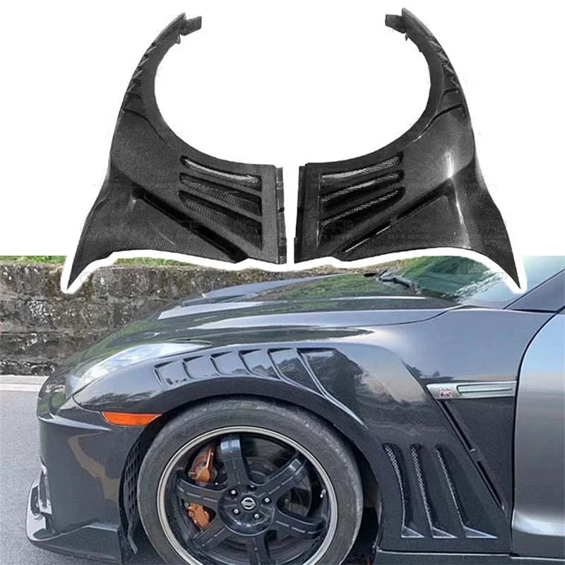 Nissan GT-R GTR R35 2009-2021 Real Carbon Fiber Front Fenders