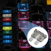 Car Boat Truck SUV RV Motorcycle Gray 50pcs Mini Blade Style Fuses 2A