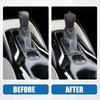 Hyundai Elantra 2004-2011 Faux Leather Black Red Gear Shifting Knob Cover