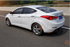 HYUNDAI ELANTRA 4DR Sedan Factory Style Spoiler Wing ABS (2011-2016)