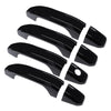 GMC Sierra 1500 2500 3500 HD Black Side Door Handle Cover Trim (2014-2019)