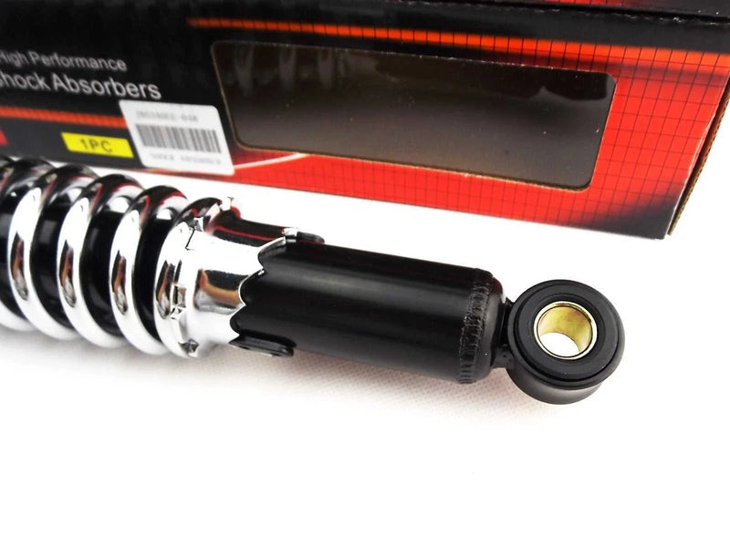 BMW R100 CS / RS / RT / S 340mm JBS Black/Chrome Rear Shock Absorbers (1976-1996)