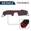 Honda Accord CY2 Sun Protector Pad Black Red Dashboard Cover Mat