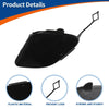 Mercedes-Benz (2015-2023) Cosmos Black Front Car Bumper Tow Hook Cover