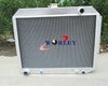 Chrysler Dodge Polara Monaco Plymouth Fury V8 Aluminum Radiator + Fans (1965-1973)