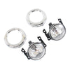 New Set Fog Lights Spot Lamp Fits Mitsubishi Triton Compact Truck 2015-18 D05