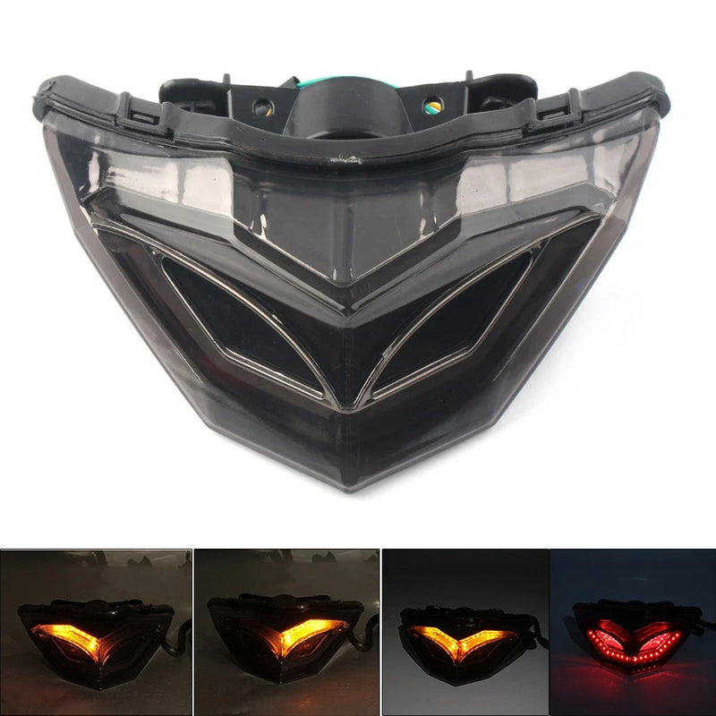 Kawasaki Ninja 250R 300 LED Rear Brake Turn Signal Lights (2013-2017)