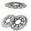 Suzuki GSXR 600 750 1000 (2005-2008) - Black Front Brake Disc Rotors