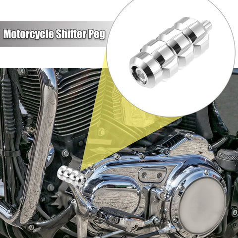 Harley-Davidson Chrome Motorcycle Shifter Peg with Raised Knob Shift