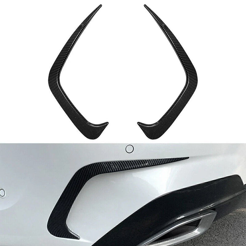 BMW 3 Series Rear Fog Light Eyebrow Carbon Fiber Cover (2019-2020)