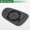 Ford Galaxy Right Side White Convex Mirror Glass