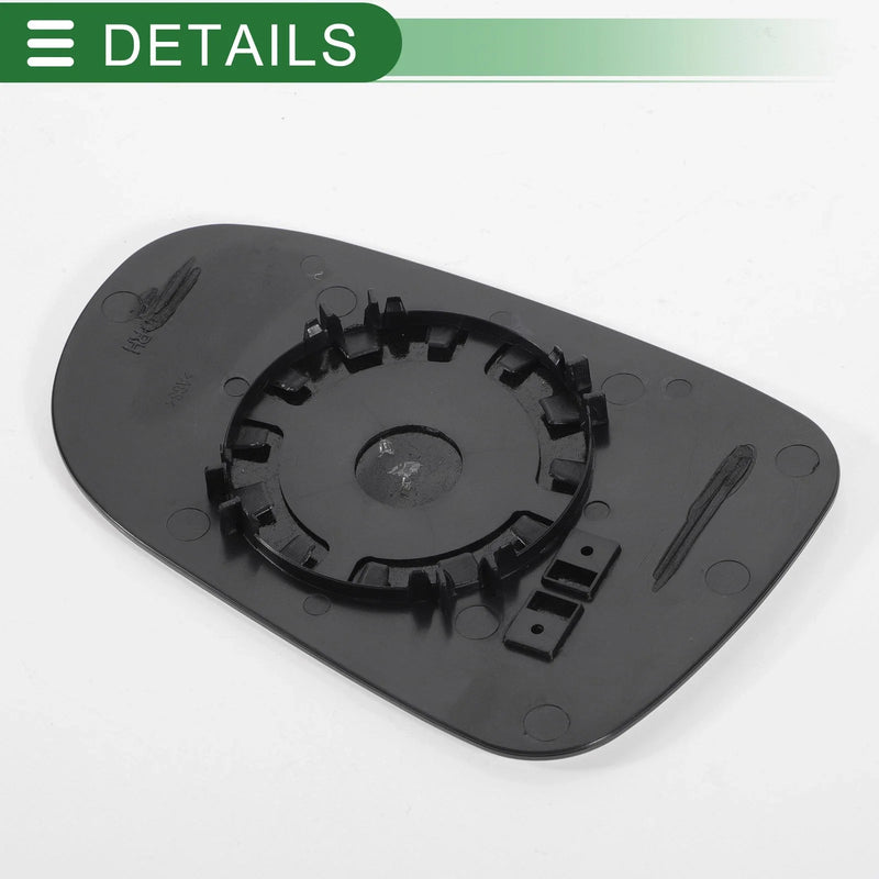 Ford Galaxy Right Side White Convex Mirror Glass