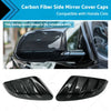 Honda Civic Carbon Fiber Side Mirror Cover Caps (2016-2021)