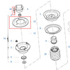 BMW 3 Series Z4 Front Upper Strut Mount Reinforcement Plate Set (2000-2006)