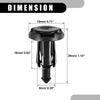 Subaru Ascent 50 Pcs Push Type Retainer Clips (2019-2022)