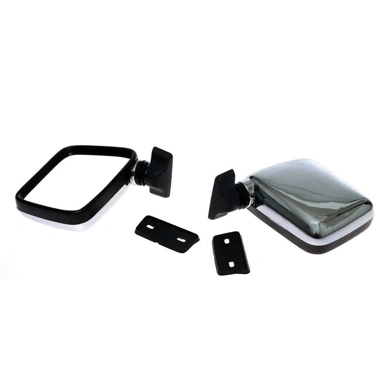 Isuzu Faster 2nd Gen Bedford KB 1972-1988 Chrome Side Door Mirror Set