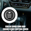 Toyota Corolla AC Knob Ring 4 x Engine Start Button Covers