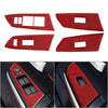 Toyota Tundra Red Interior Door Window Lift Switch Cover Trim (2014-2021)