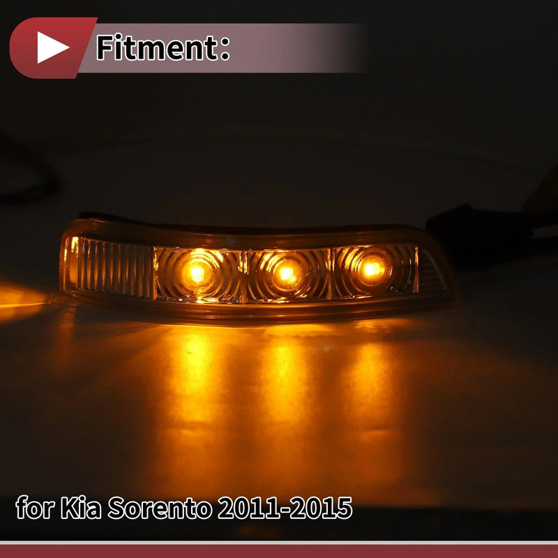 Kia Sorento Front Left LED Turn Signal Light (2011-2015)