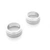 Toyota Camry Silver AC Button Rings Cover (2018-2023)