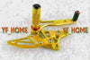 Yamaha YZF R25 (2014-2017) - Gold Finish CNC Rearset Foot Pegs