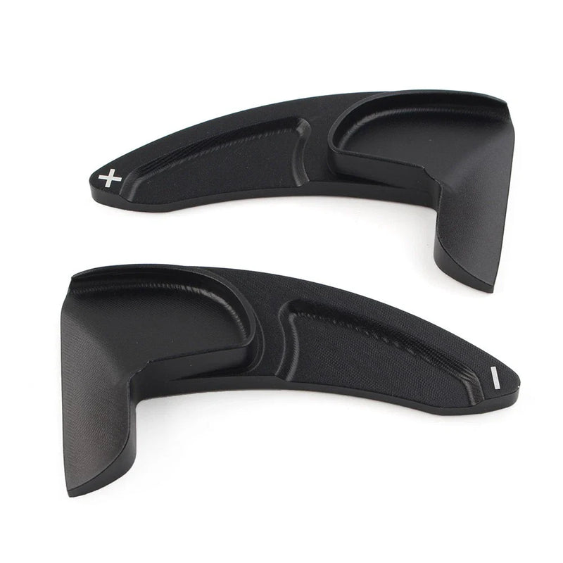 Dodge Jeep Chrysler Black Steering Wheel Shift Paddle Shifter Extensions (N/A)