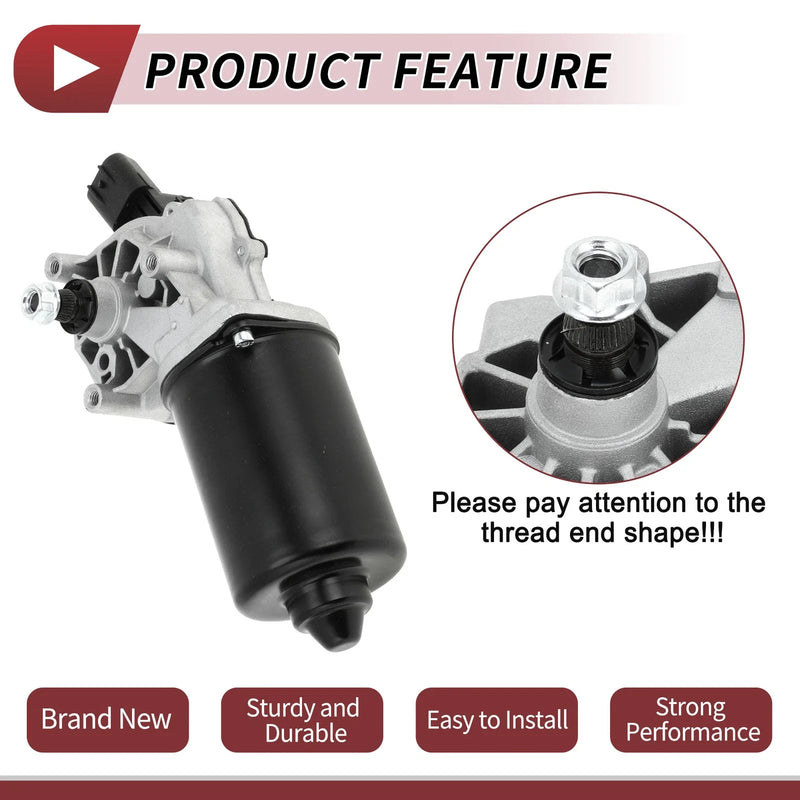 Jeep Commander 2006-2007 Windshield Wiper Motor (2 x Pins)