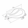 Harley Sportster 883 XL1200 Solo Rider Seat Spring Bracket (2004-2022)