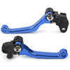 Suzuki RM125 RM250 RM85 Pivot Brake Clutch Levers Aluminum (2001-2023)