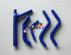 Honda CR125R CR125 1987-1988 Silicone Radiator Hose ( Blue)