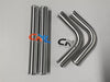 3" 76MM Universal Black T-Clamp Kit 16 x Aluminium Turbo Intercooler Pipes