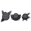 Honda CBR600RR Black Motorcycle Engine Cover Protector Set (07-24)