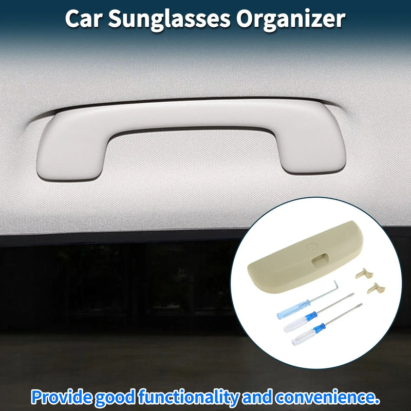 BMW X1 U11 iX1 (2022-2024) Eyeglasses Holder Beige Sunglasses Case