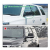 Chevy Suburban Tahoe GMC Gloss Black Top Half Mirror Cover Overlay