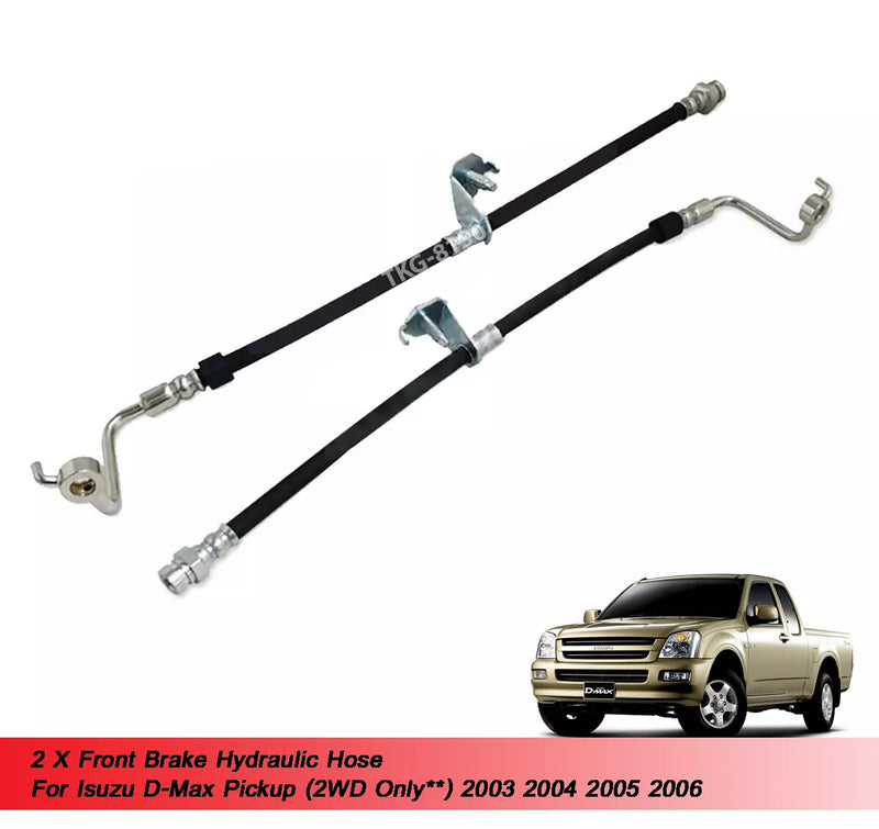 Isuzu D-Max 2WD Front Brake Hydraulic Hose (2003-2006)