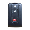 Toyota Auris Corolla Verso Prius Avensis Key Shell Case 3 Button (2007-2018)