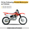 Honda CRF150F CRF230F Right Side Cover Number Plate (2003–2014)