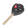 Toyota Corolla Avalon Remote Uncut Key Fob Shell Case (2003-2023)