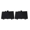 Fiat 500 Black L+R Wheel Arch Liner Covers (2007-2020)