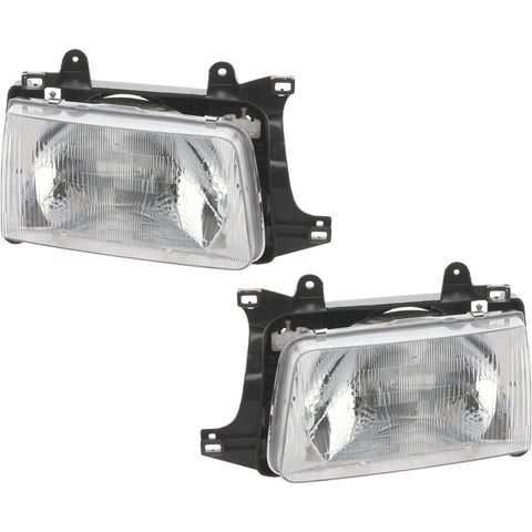 Headlight Assembly Set For 1993-1998 Toyota T100 Left