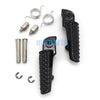 Honda CBR1000RR Fireblade Black Front Footrest Pegs (2004-2019)