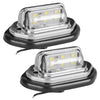 Marine Boat RV Waterproof Tail Light LED License Plate Tag Lights