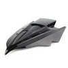 Kawasaki Z250 Z300 (2013-2017) Black Double Bubble Windshield