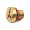 Land Rover Car Brass Male Thread End Cap Connector