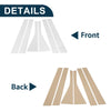 Honda Fit 6 Pcs Chrome Silver Door Pillar Trim (2007-2008)