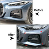 BMW 4 Series G22 G23 G26 M Sport Front Bumper Lip Spoiler (2020-2023)