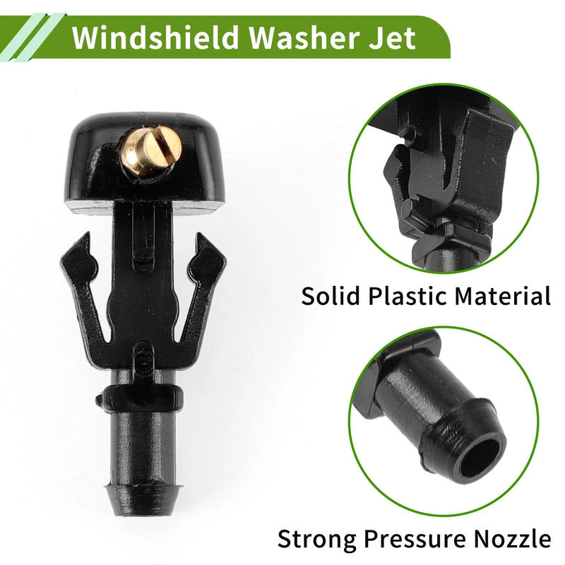 Ford Windshield Washer Nozzle & Hose Connector (2003-2007)